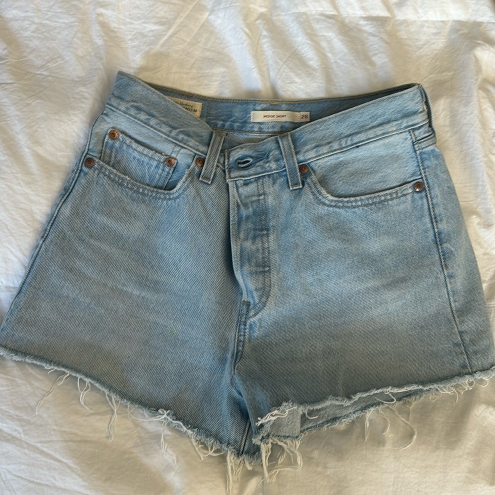Levis Wedgie Denim Shorts